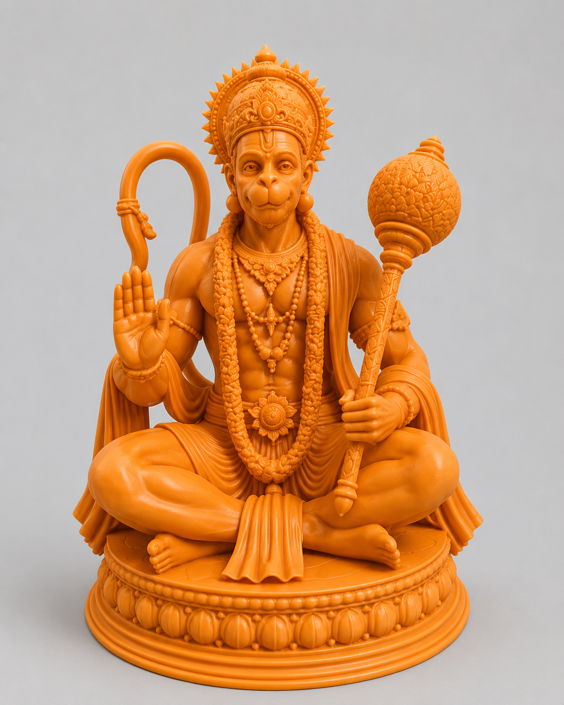 Hanuman Ji V245245 3D Model (5 Inch)